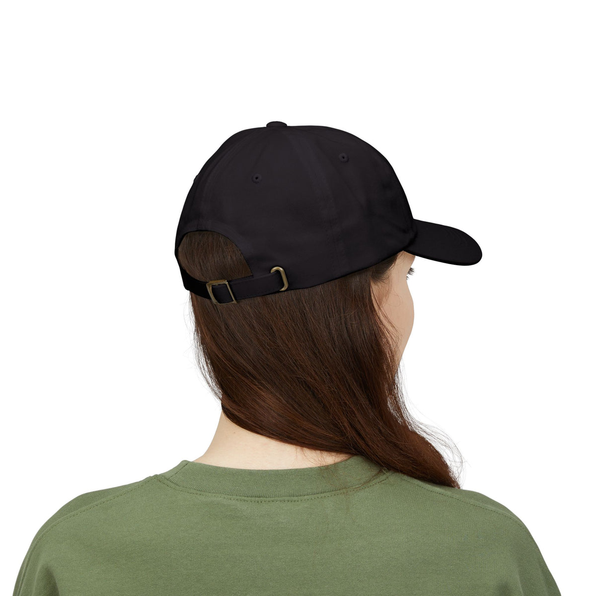 Find Your Still Dad Cap — Minimalist Embroidered White Baseball Hat