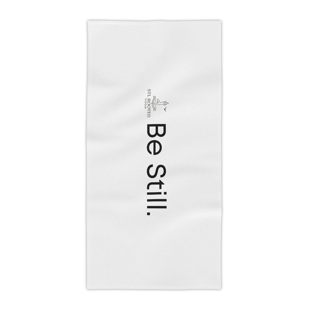 Be Still Beach Towel – Minimalist Yoga & Meditation Towel