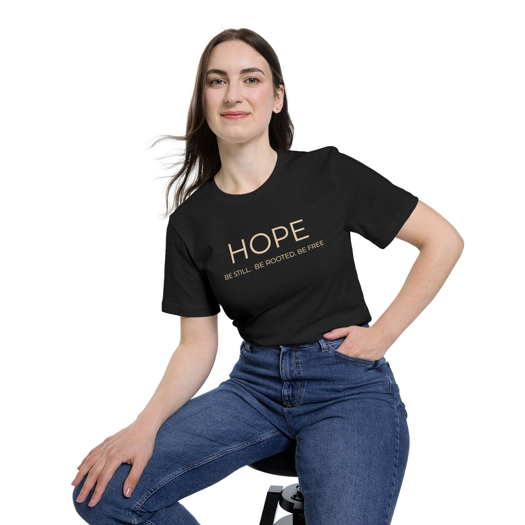 HOPE Tee — Be Still. Be Rooted. Be Free. | STL Rooted Yoga