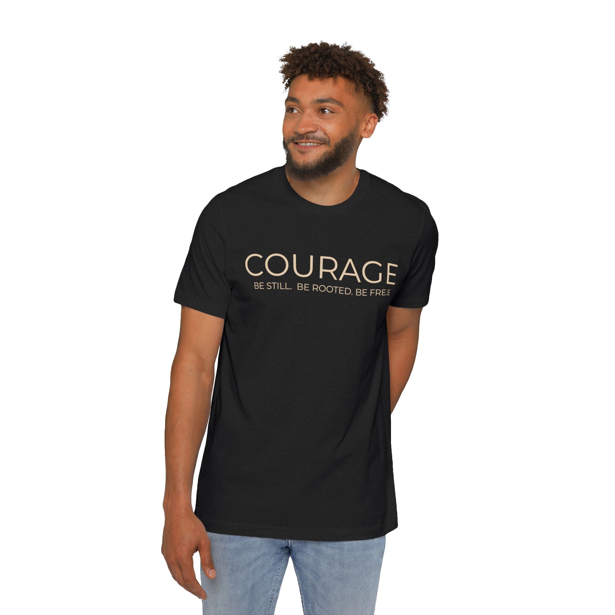 Seed of Courage Tee | Be Still. Be Rooted. Be Free. | STL Rooted