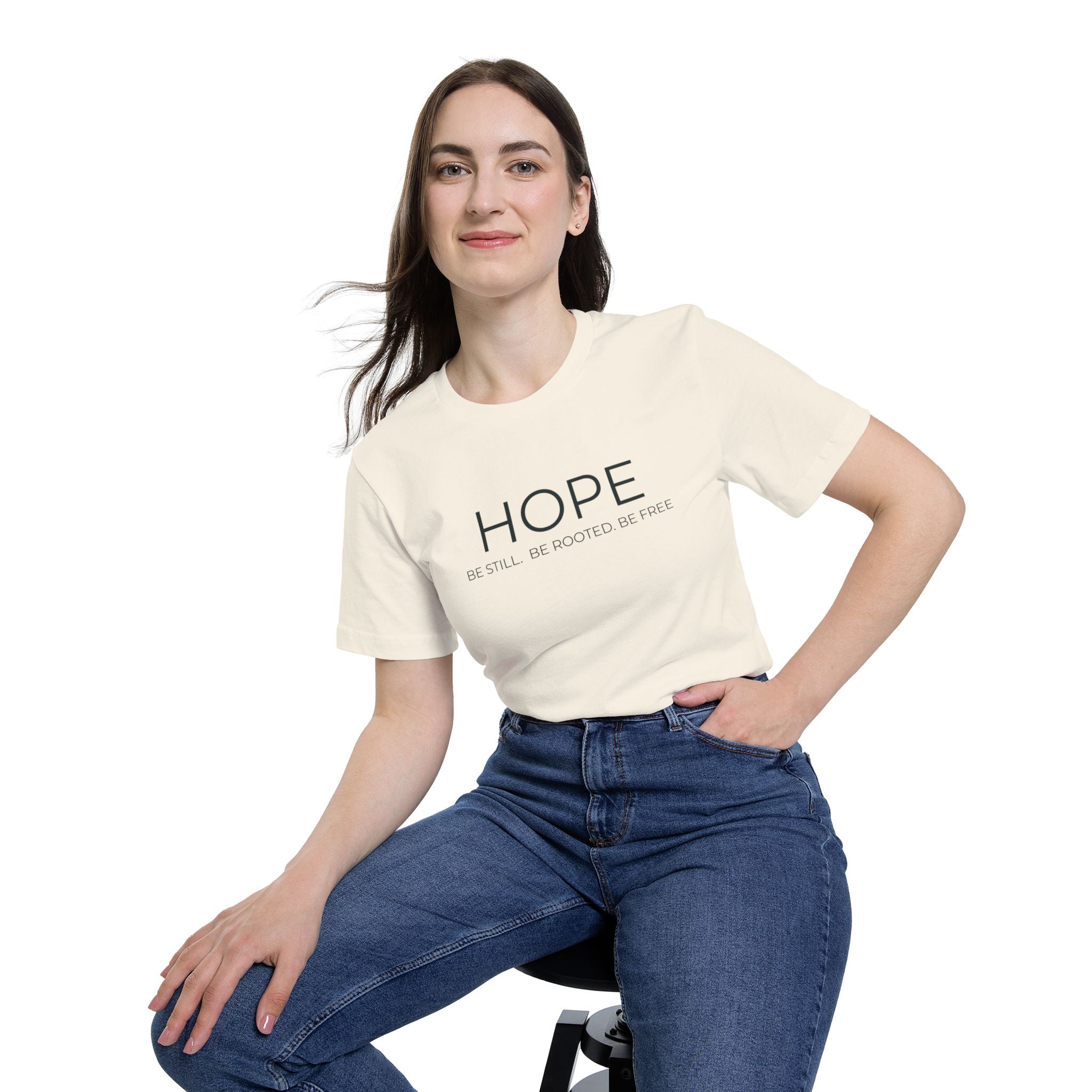 HOPE Tee — Be Still. Be Rooted. Be Free. | STL Rooted Yoga