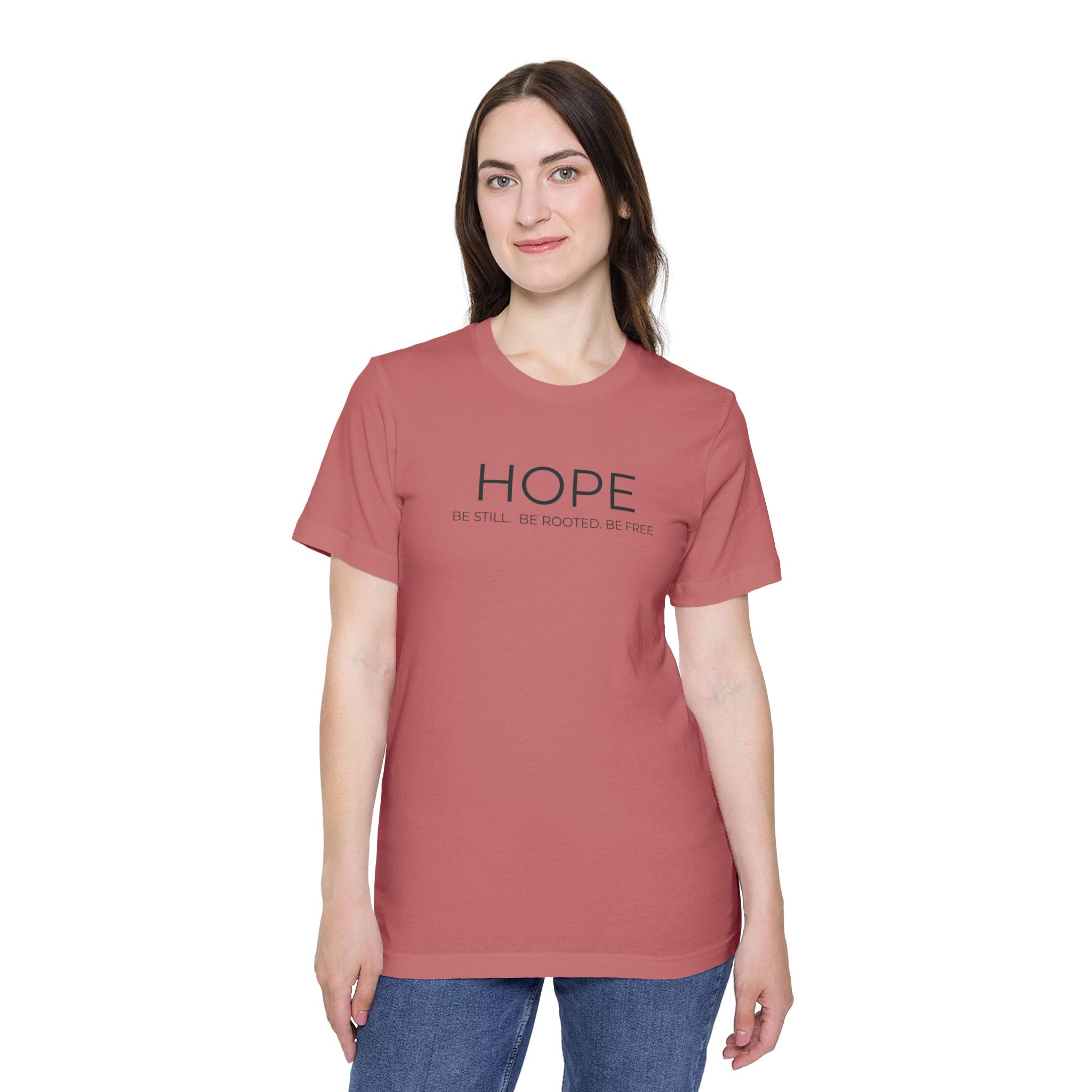 HOPE Tee — Be Still. Be Rooted. Be Free. | STL Rooted Yoga
