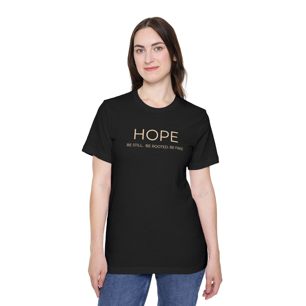 HOPE Tee — Be Still. Be Rooted. Be Free. | STL Rooted Yoga