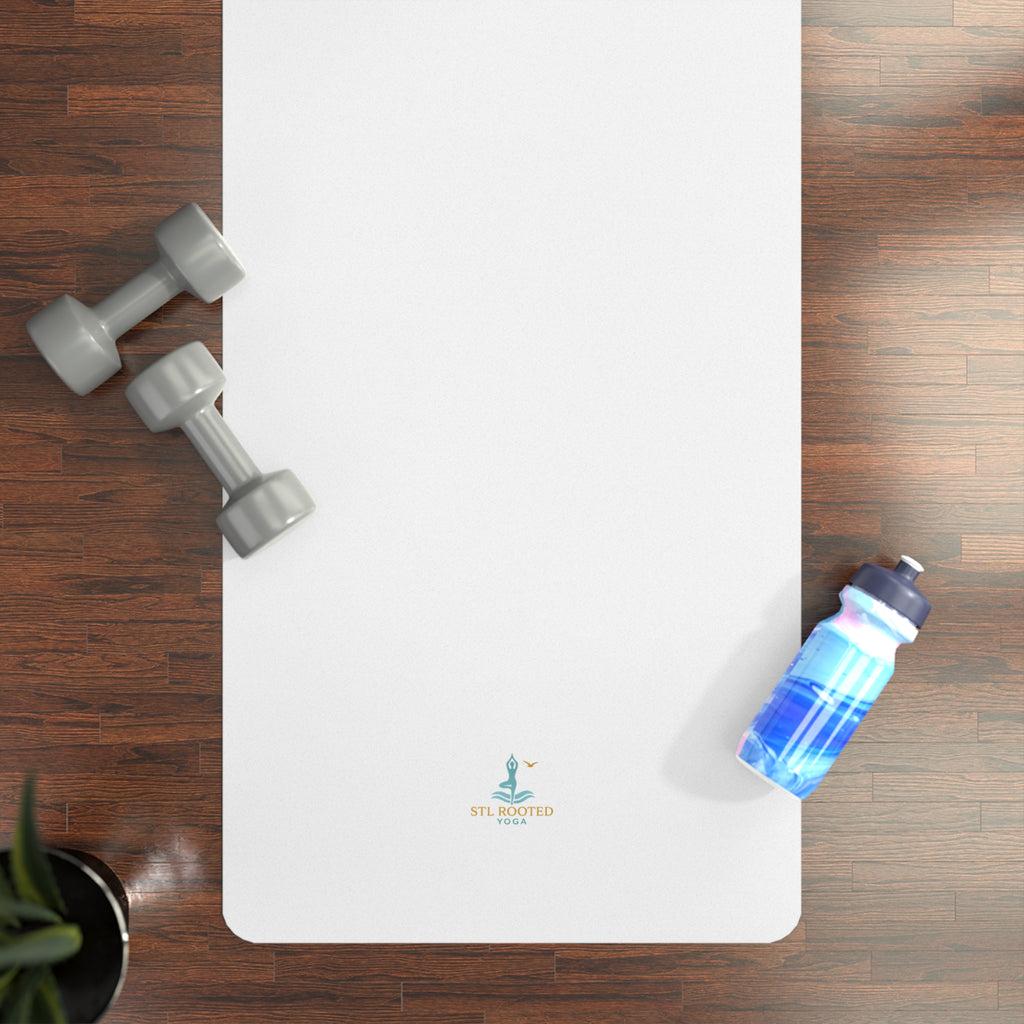 Be Still. Be Rooted. Be Free. Yoga Mat | STL Rooted