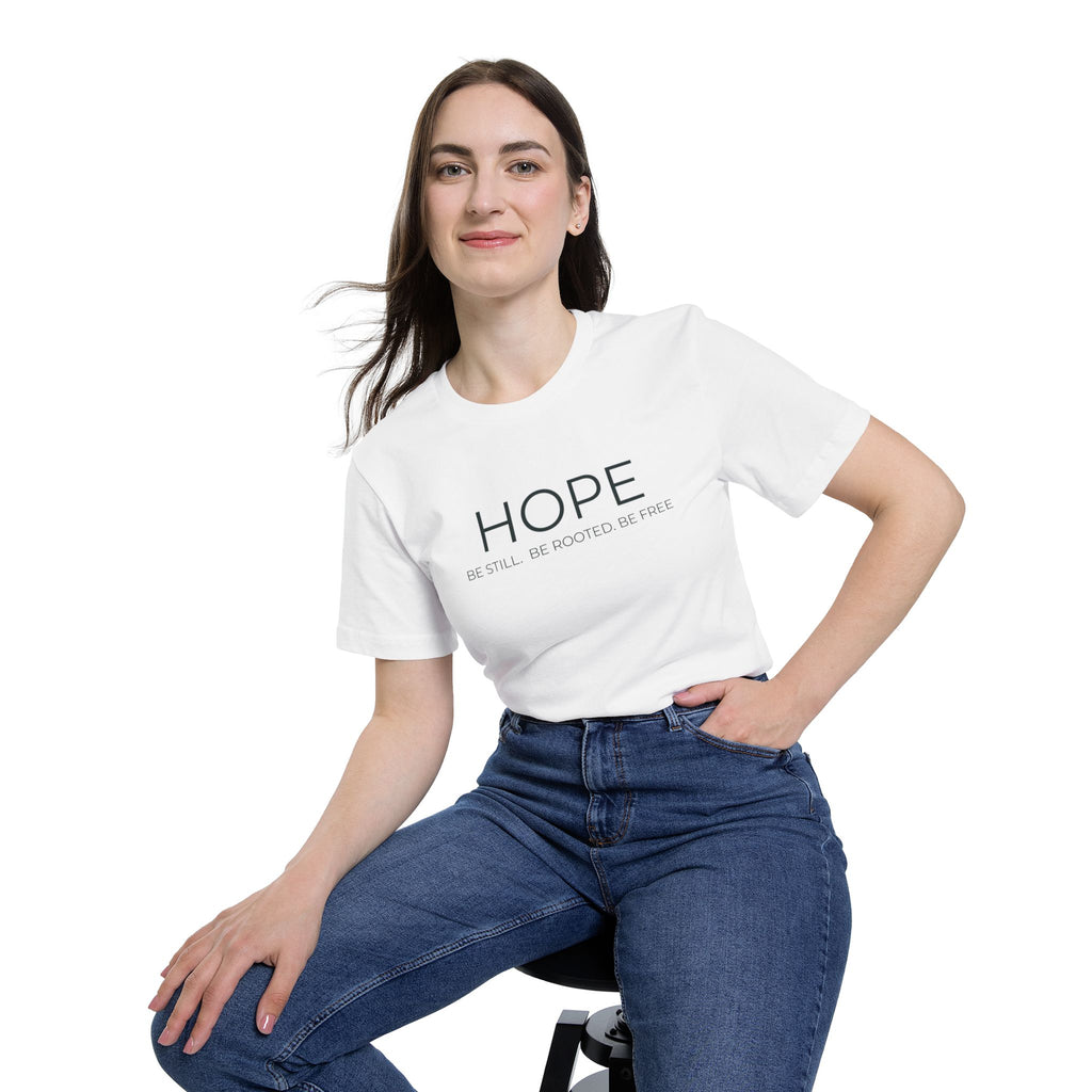 HOPE Tee — Be Still. Be Rooted. Be Free. | STL Rooted Yoga
