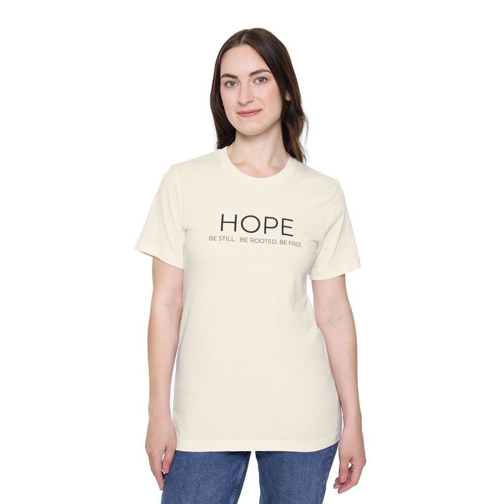 HOPE Tee — Be Still. Be Rooted. Be Free. | STL Rooted Yoga
