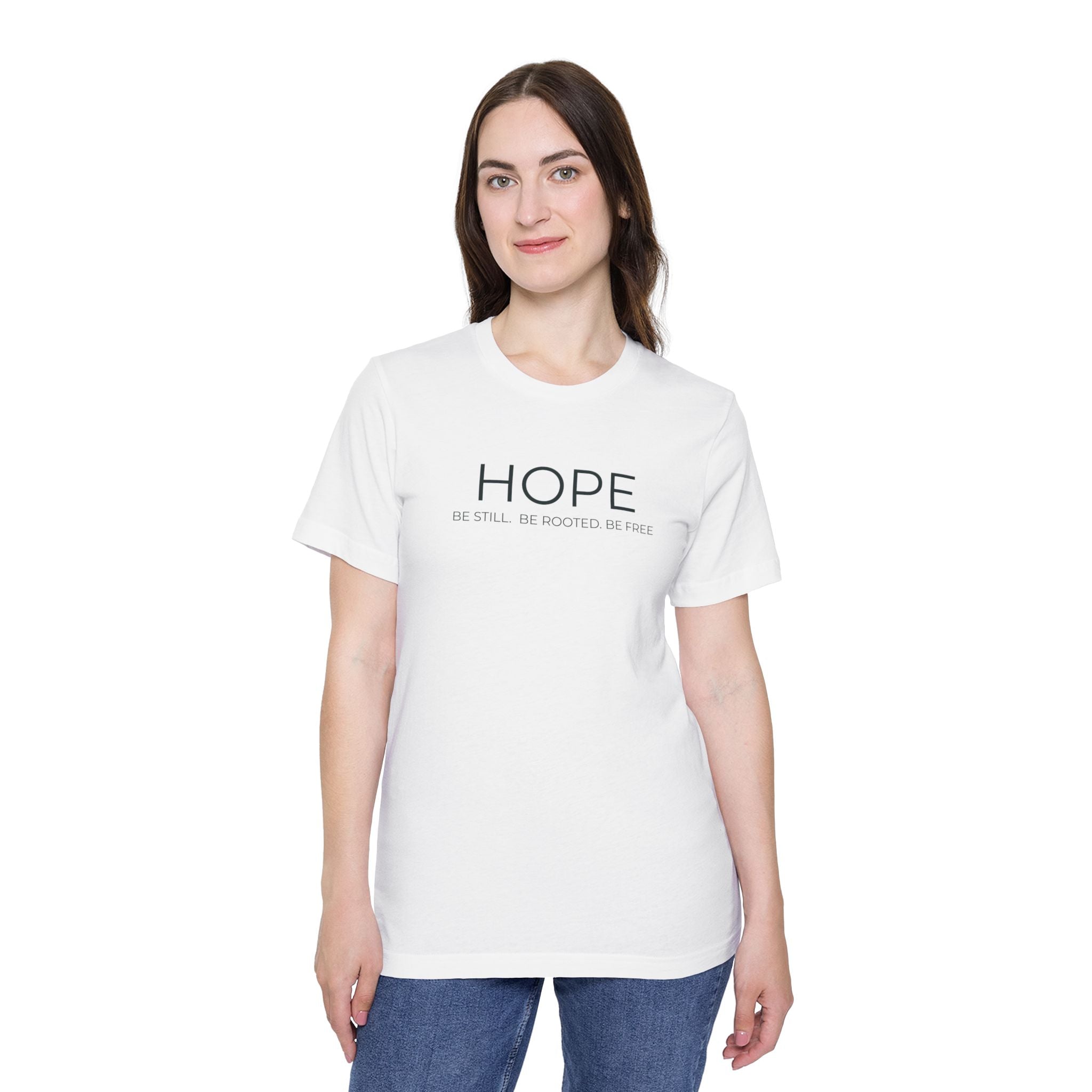 HOPE Tee — Be Still. Be Rooted. Be Free. | STL Rooted Yoga