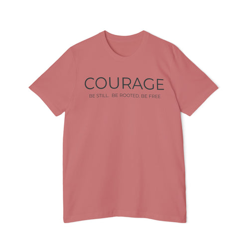 COURAGE Tee — Be Still. Be Rooted. Be Free. | STL Rooted Yoga
